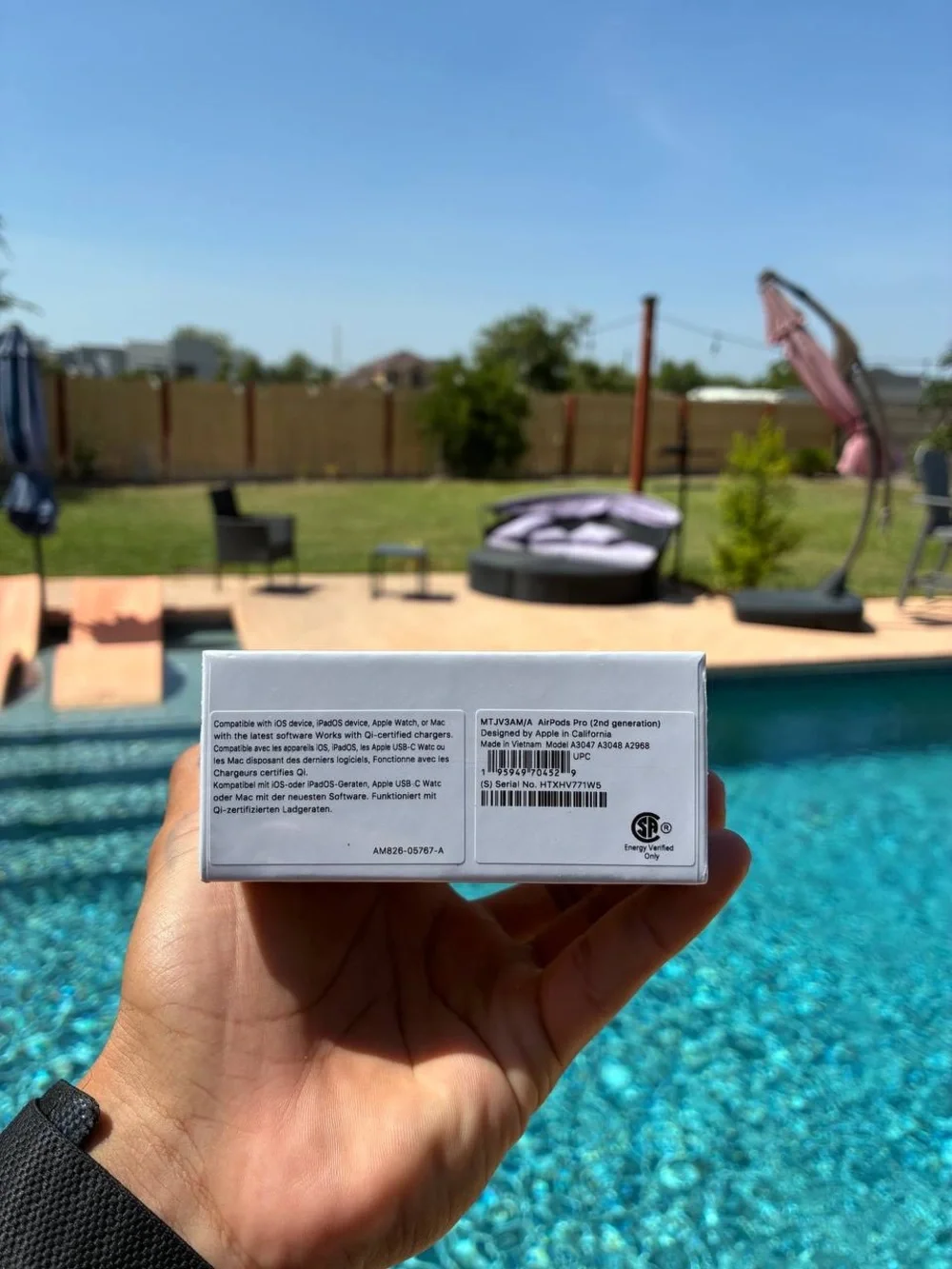 Apple White Receipt Showing Purchase Details